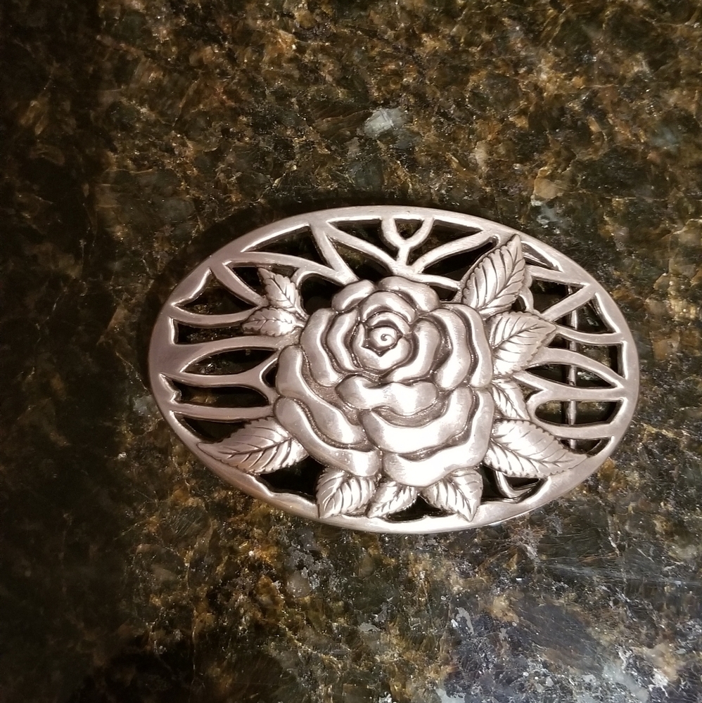 Belt Buckle Rose